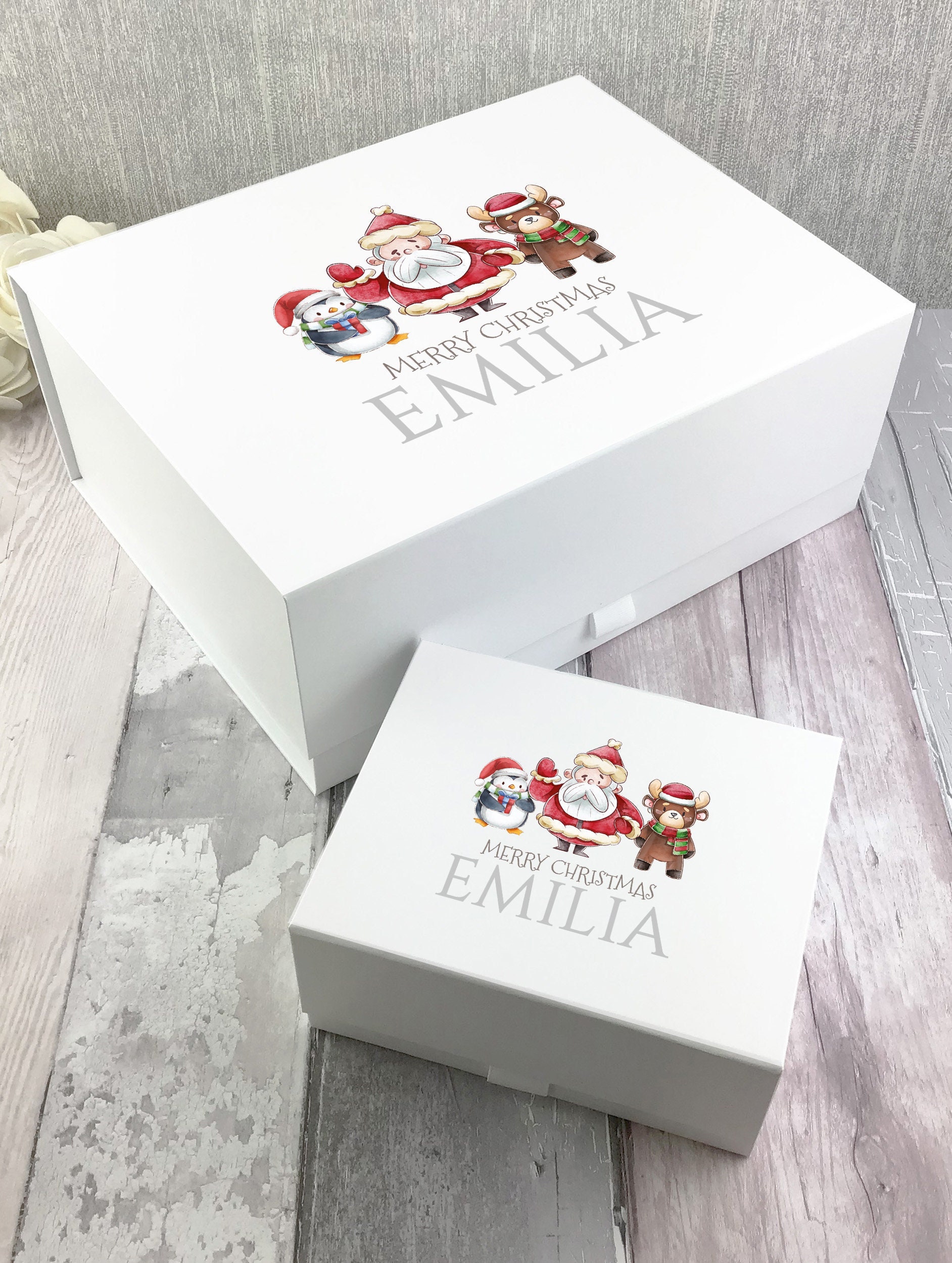 PERSONALISED CHRISTMAS EVE GIFT BOX XMAS FAVOUR PRESENT A4 FREE POSTAGE PERSONALISED CHRISTMAS EVE GIFT BOX XMAS FAVOUR PRESENT A4 FREE POSTAGE