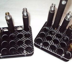 Clearomiser & Pen Battery Stands - Electronic Cigarette Holder - Vape Organizer  - Ego Battery Stand