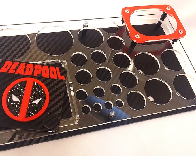 Deadpool Design Vape Stand - Valentines Gift - Vape Organizer