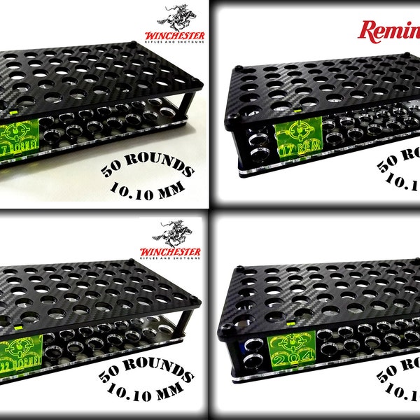 Ammunition Reloading Trays – WORLDWIDE SHIPPING 50 Round Elite Reloading Trays – Professional Grade