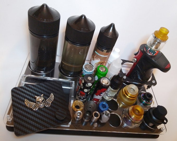 Gothic Design Vape Stand - Electronic Cigarette Holder - Vape Organizer