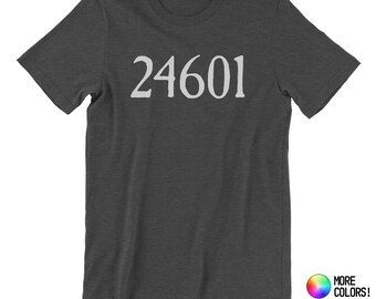 24601 Prison Number Kids T-Shirt Theatre Film