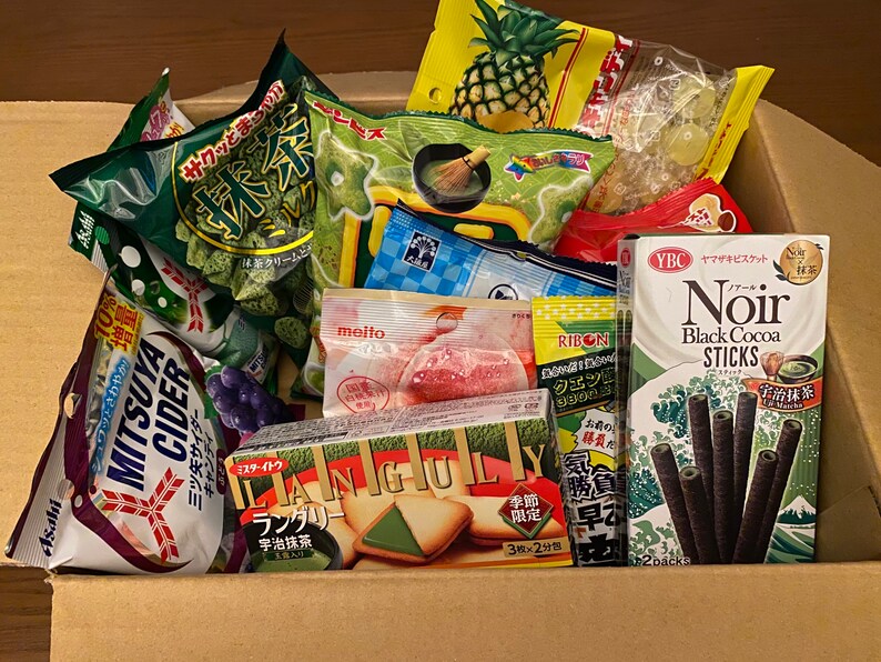 Japanese Snack box Etsy