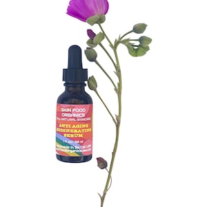 Anti aging serum, rejuvenating, facial serum, face moisturizer, facial oil, self care gift, vitamin E serum, natural skincare