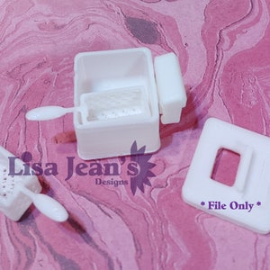 STL-FIL - Dockhusfritös - 12:e skala - Endast 3D-skrivarfil