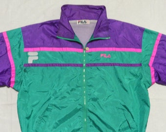 purple fila tracksuit