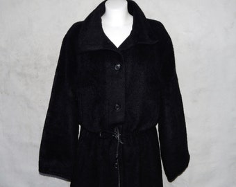 MaxMara Made in Italy VTG 80s Retro Rare Manteau en laine d’alpaga pour femmes. Taille de l’étiquette 48 it, 14gb, 12 us