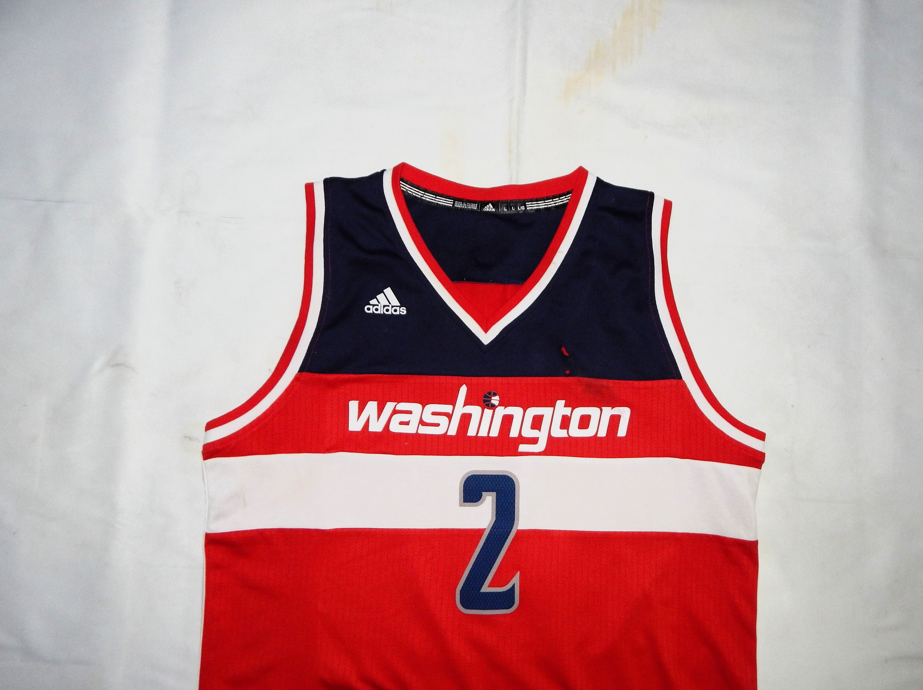 Washington Wizard Wall Vintage Adidas 2000s NBA Usa Official Team ...