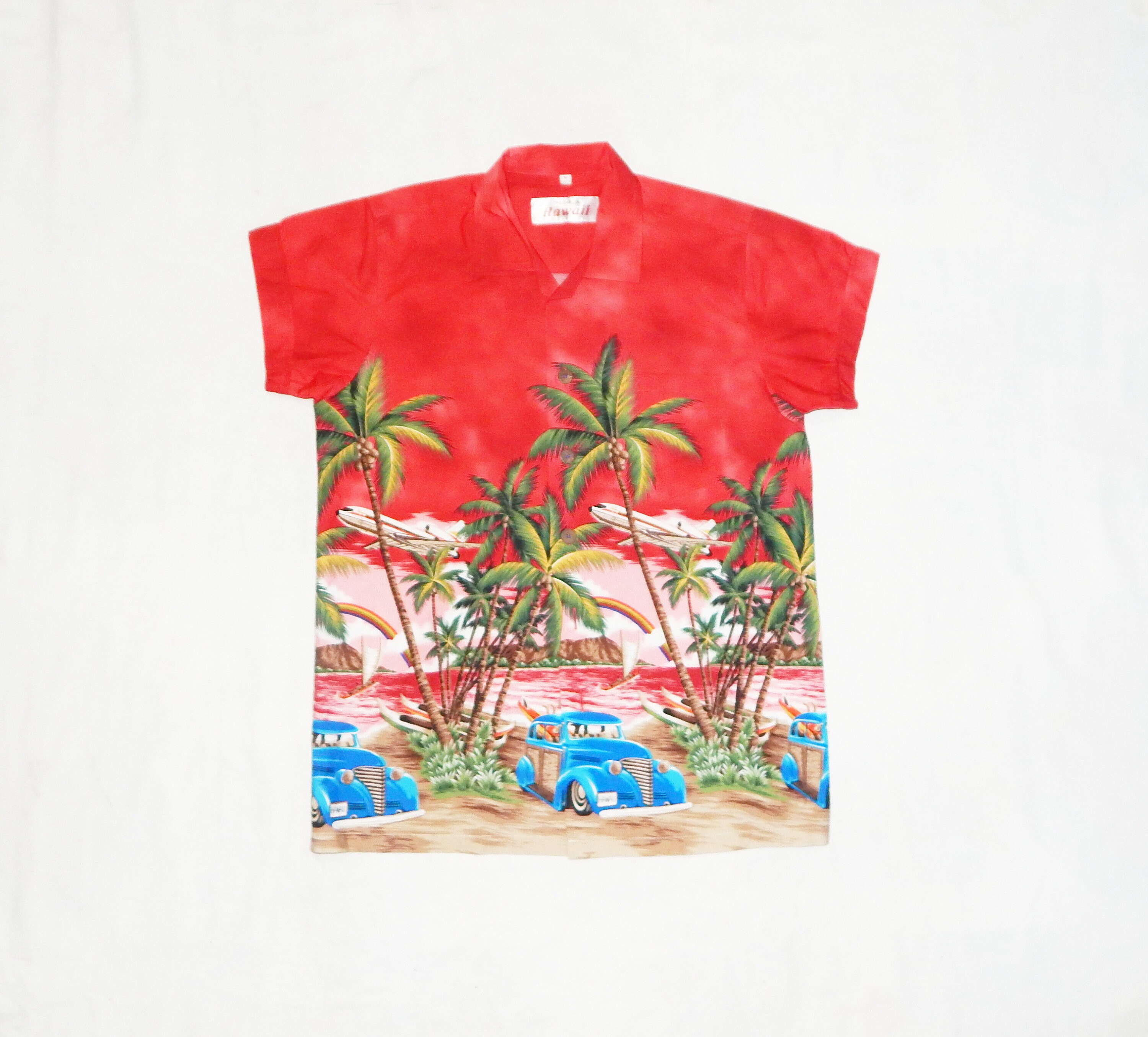 Hawaiian Authentic Vintage 1990s Stunning Palm Trees Style - Etsy