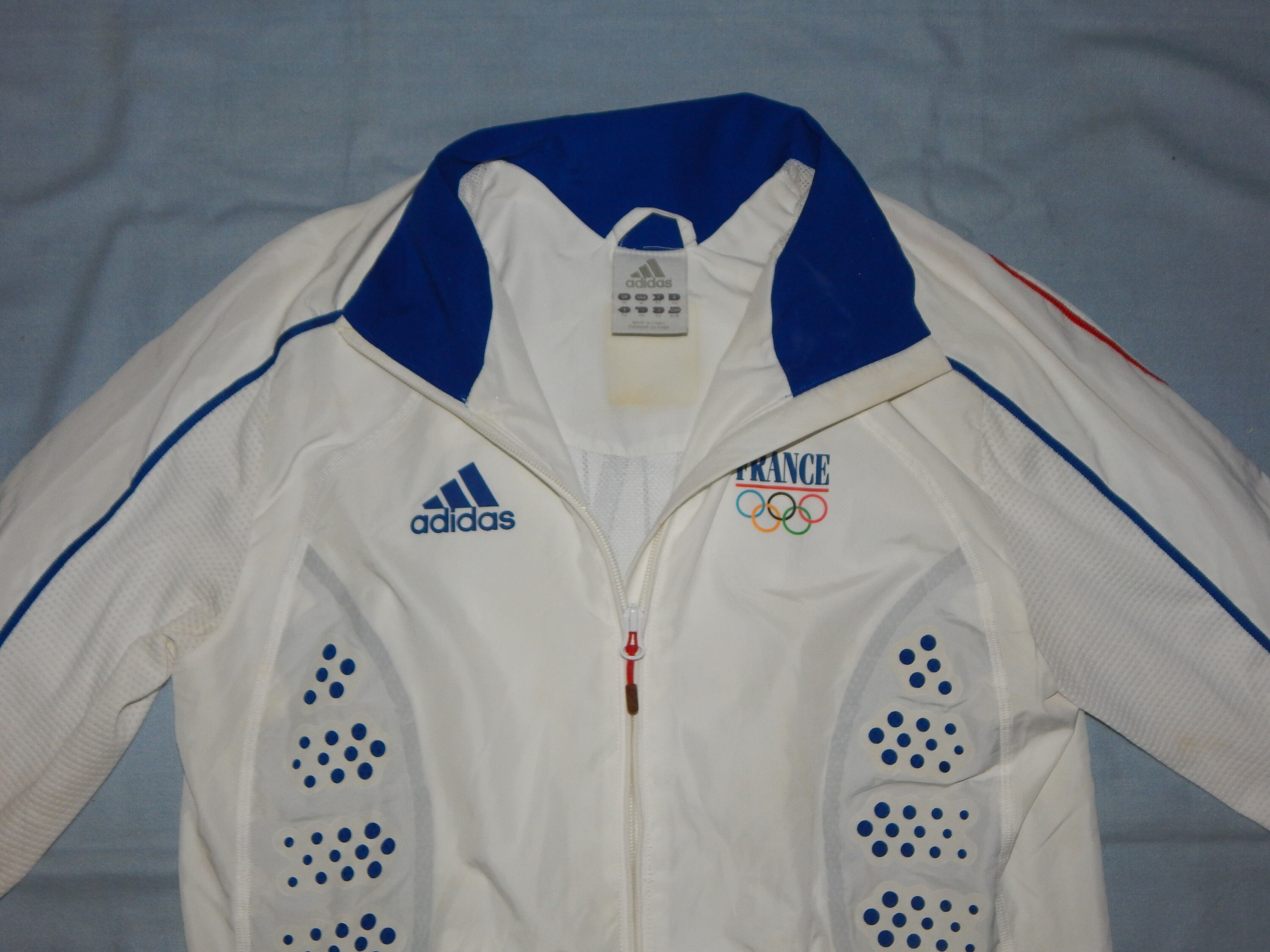 ADIDAS France Vintage 2000s Official Olympics Track Jacket