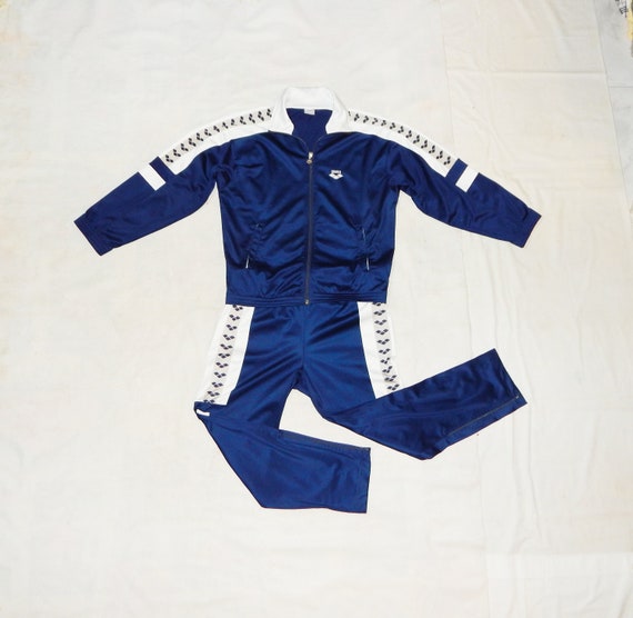 ARENA Vintage 80s Boys girls 14 16 Years Training Sport Tracksuit 2 Pcs Jacket and Trouser. Size S160cm 14 Y Etsy Ireland