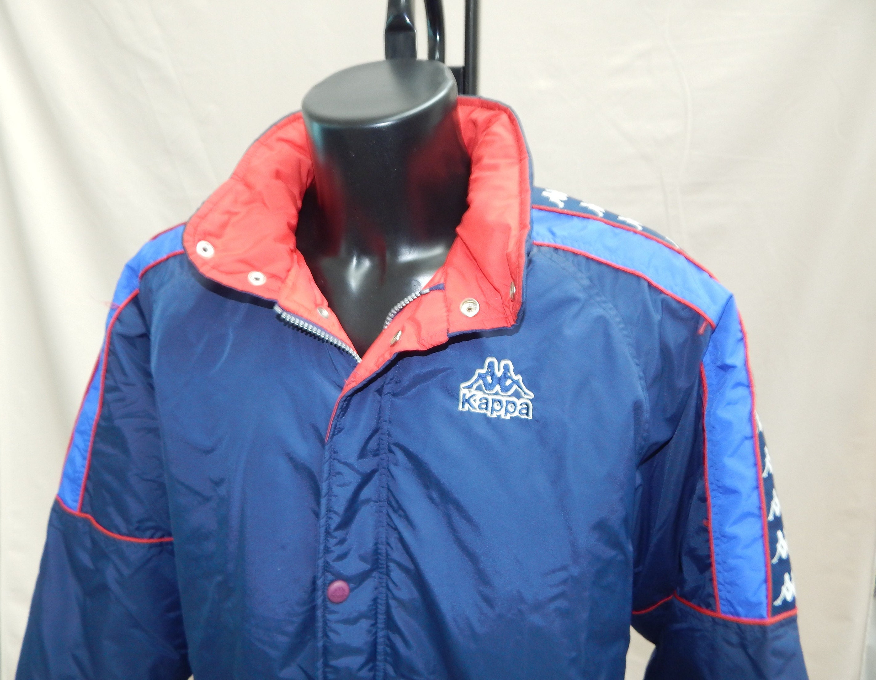 KAPPA Vintage 80s to 90s Men's Training Padded Windbreaker Jacket