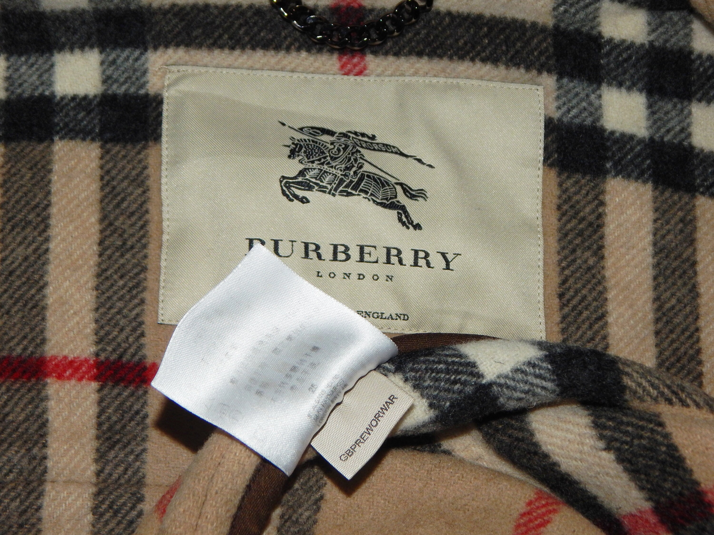 Burberry Men's Vintage Wool Brown Duffy Coat. Label Size - Etsy