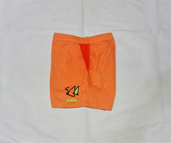Diadora Jim Courier Vintage 90s Rare Adult s Tennis Shorts Size M 50IT 40UK 38US .orange Etsy