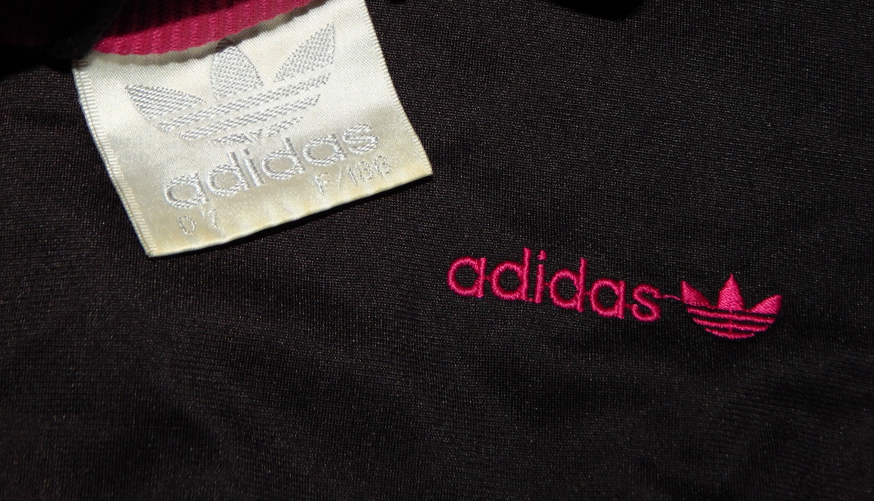 Adidas Vintage 90s Trefoil Adult's Tracksuit Top Jacket, Label Size D7 ...