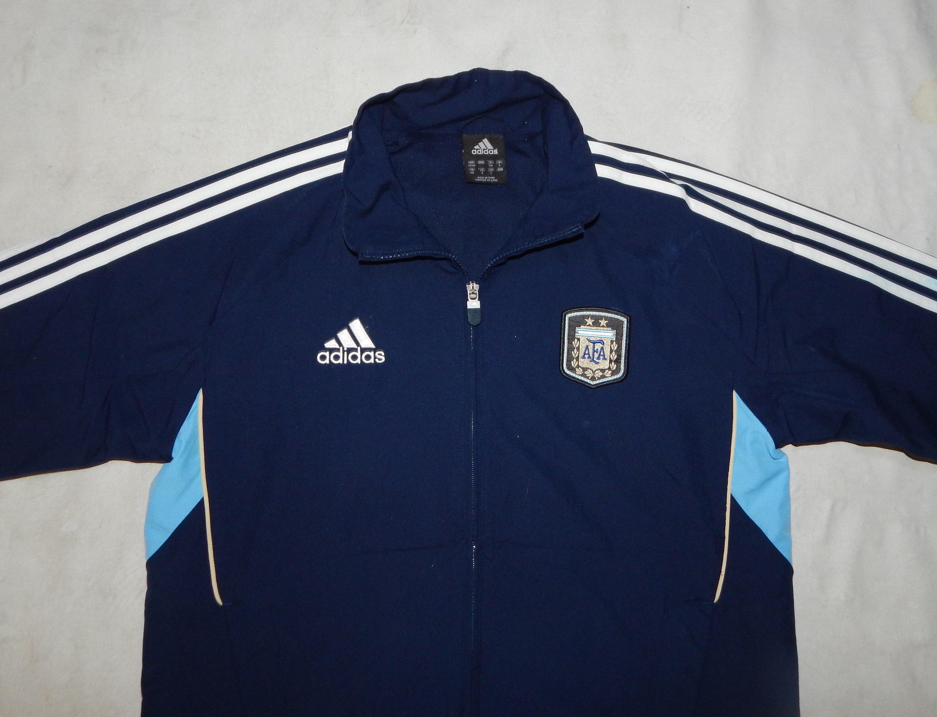 Argentina Adidas Official 2000s Vtg Football Team Tracksuit Top