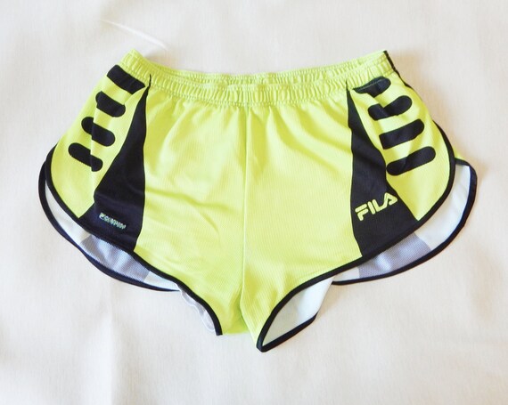 bag Adept partiskhed FILA Vintage 90s Adults' Running Short Shorts. Label Size: - Etsy