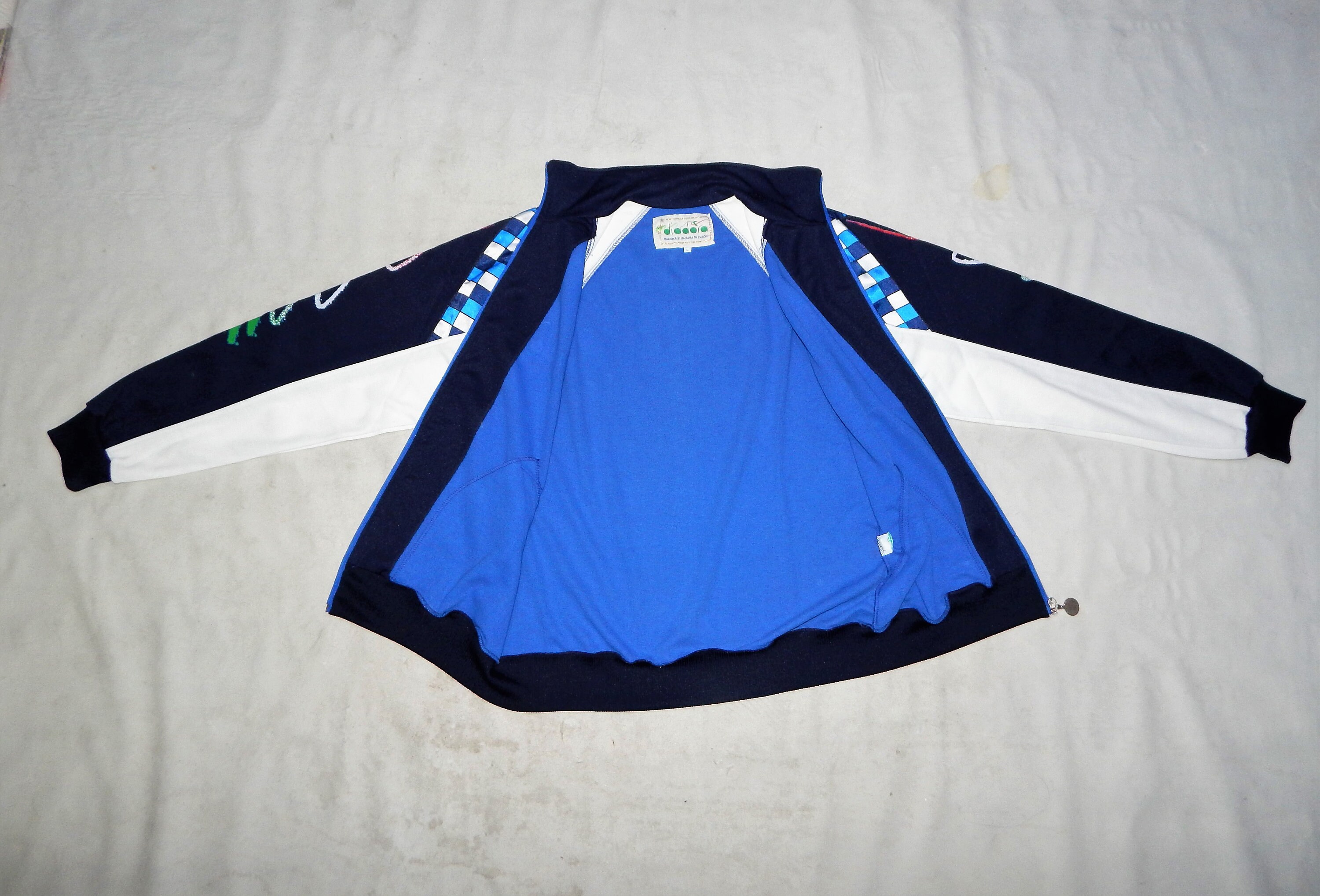 ITALIA 1990s Official Diadora Football Fifa World Cup Team