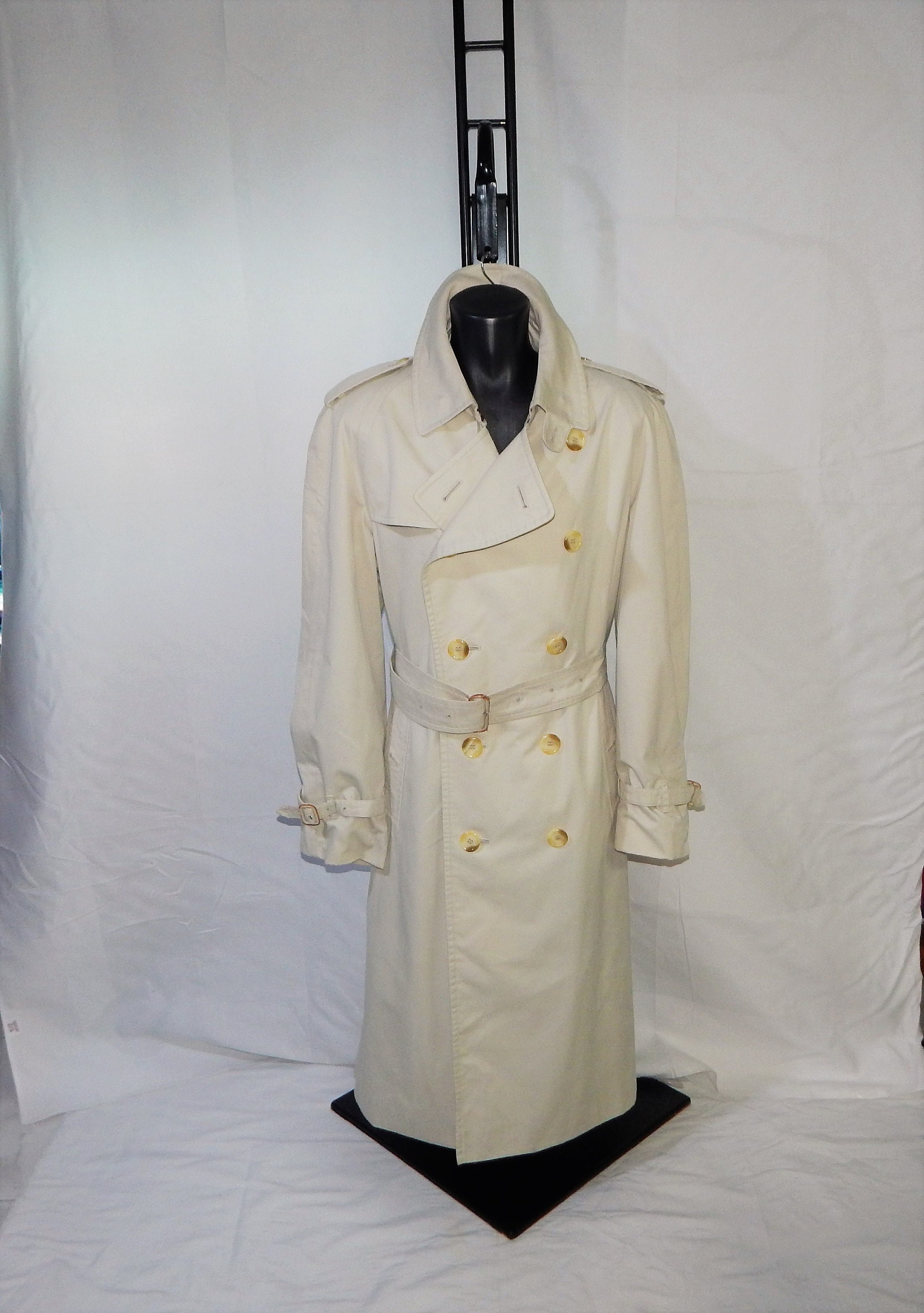 Burberry 80s Trench - Etsy Burberry 80s Trench - Etsy