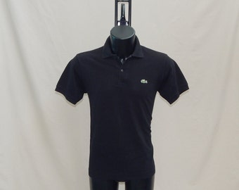 Lacoste Polo casual de cocodrilo blanco talla grande 6 azul marino S S para hombre Etsy Espana