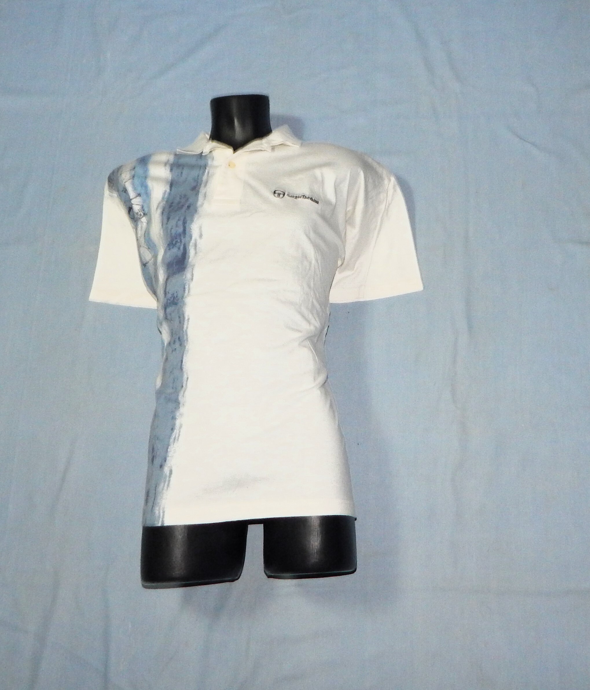 Vintage 90s Sergio Tacchini Pete Sampras Tennis Polo Shirt
