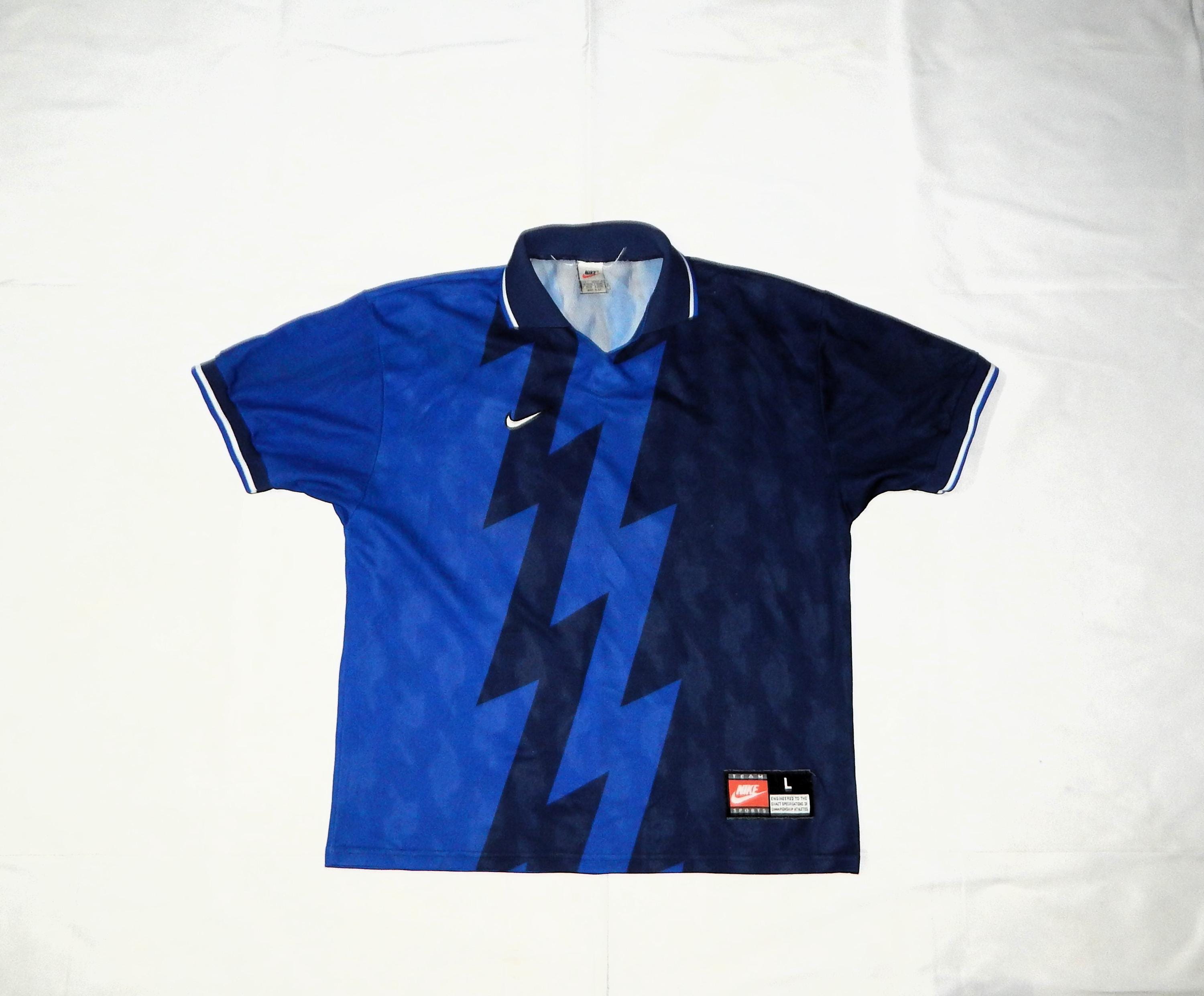 90s～00s NIKE TEAM Arsenal Arsenal FC Nike Vintage 90's Centre Logo Football Shirt