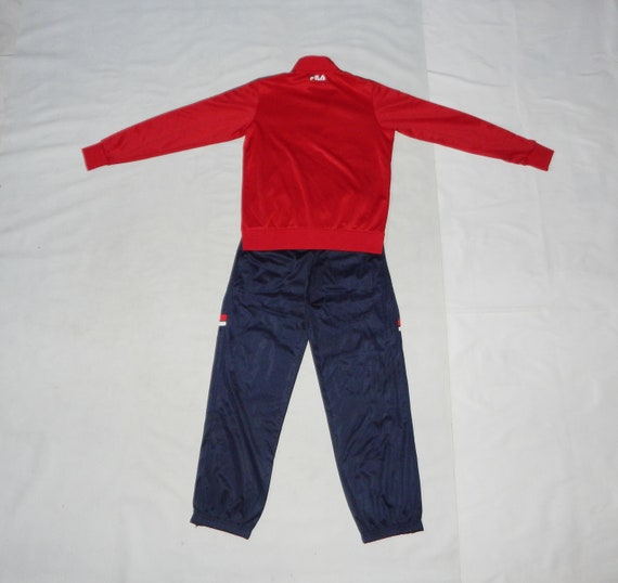 FILA Rare 90s-2000s Boy's and Girl's Tracksuit 2P… - image 10