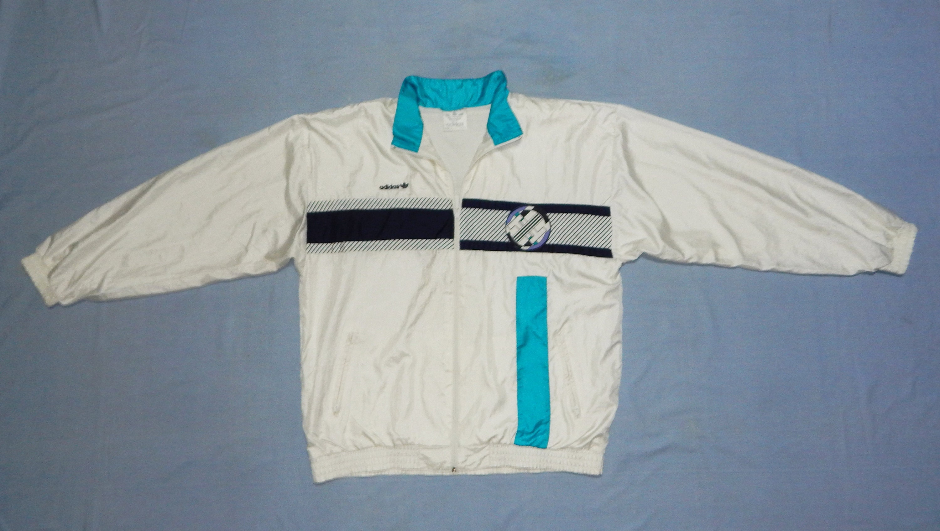 Adidas Vintage 90s Trefoil Rare Men's Track Suit Top Jacket, Size Xxl ...