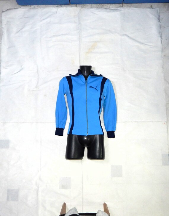 Light blue deals puma tracksuit
