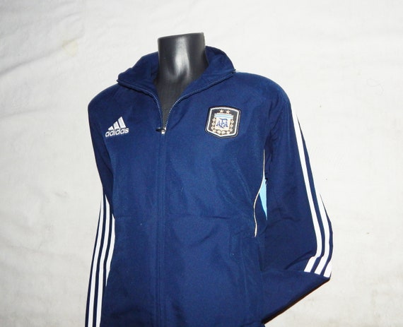 Argentina Adidas Official 2000s Vtg Football Team Tracksuit Top