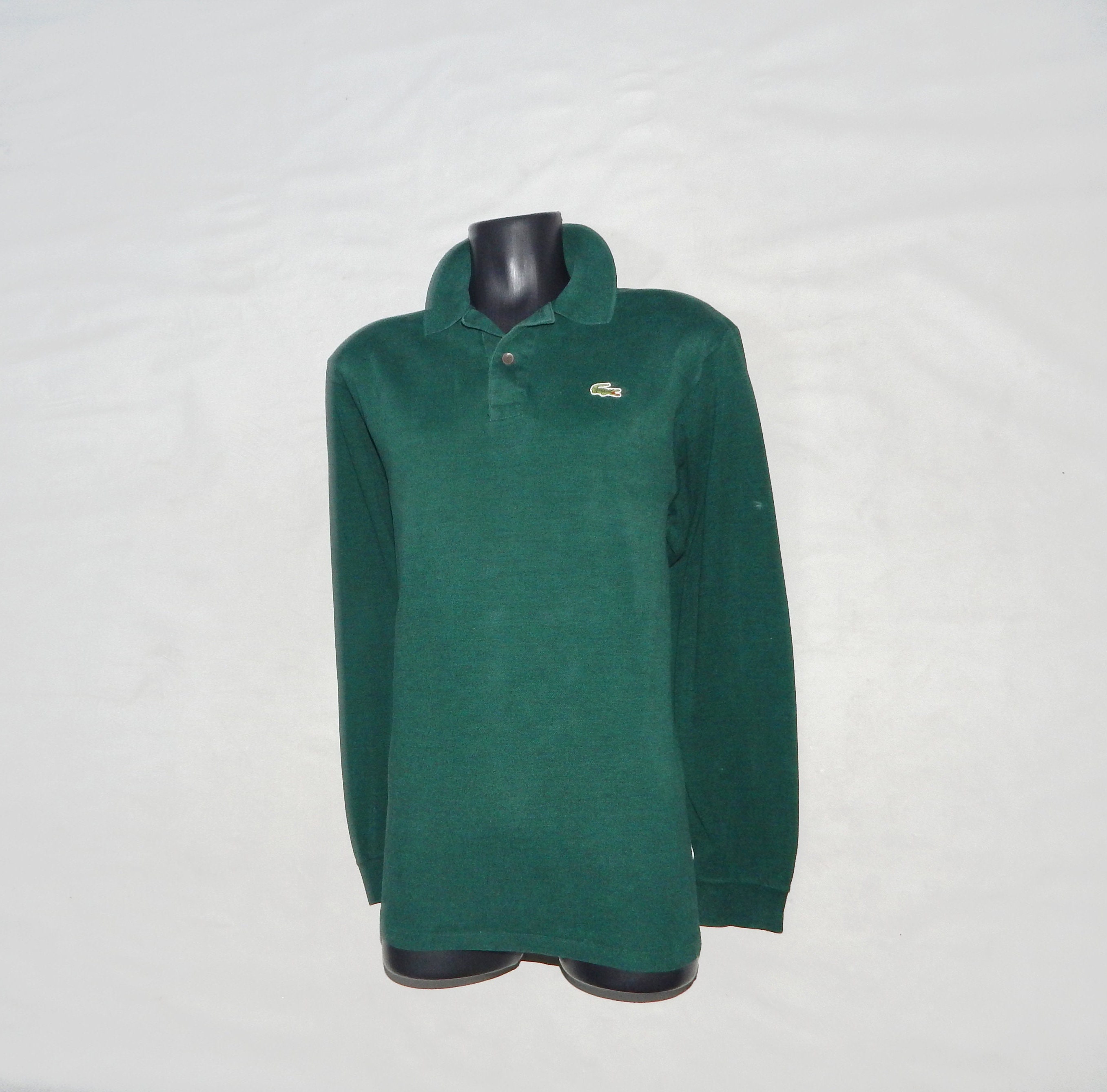 LACOSTE Vintage 70s Men's Long Sleeves Cotton Piqué Polo - Etsy Canada