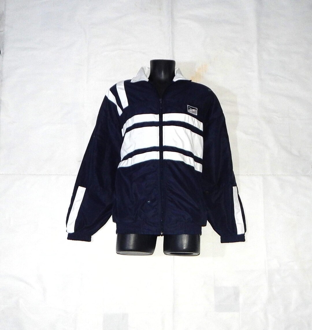 Reebok Vintage 2000s Adults' Training Tennis Sport Tracksuit Top Jacket ...