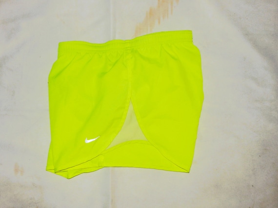 bright yellow nike shorts