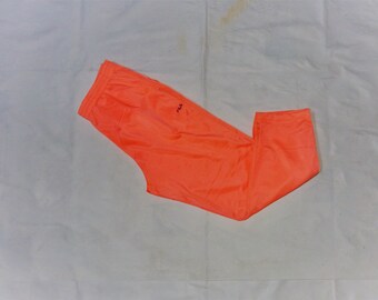 FILA Vintage 90s rare Adults' Sport Tracksuit Trouser. Label Size D 38, It 44 , Uk 6, US-8. Rose gold