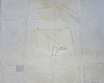 FILA Vintage 80s Adults' Tennis  Made in Italy Shorts. Label Size L, IT52, USA36, UK36. White