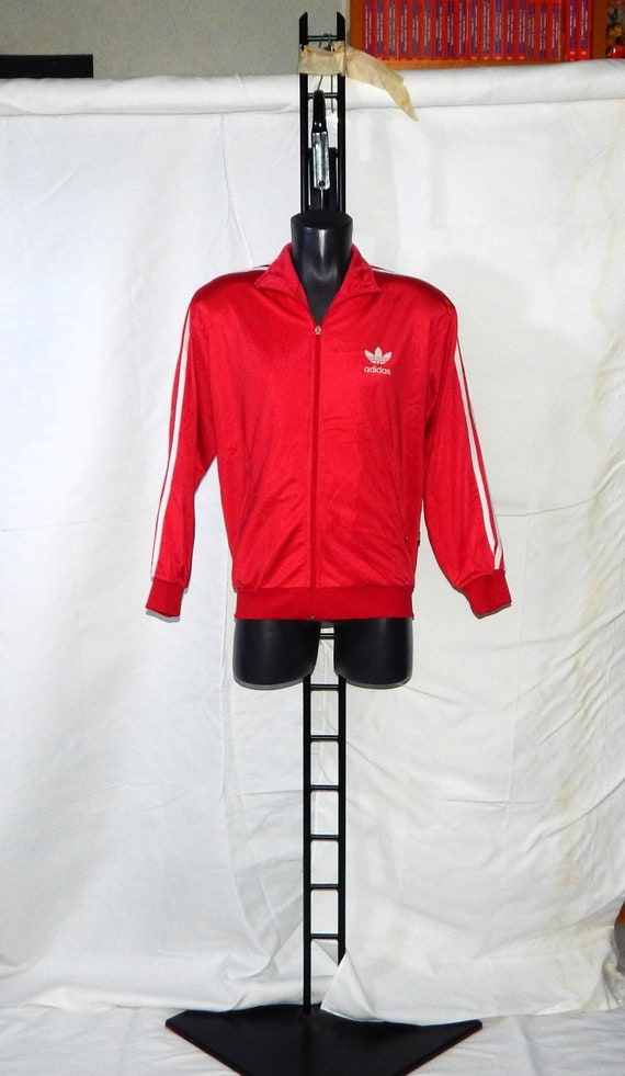 Adidas Vintage 90s Trefoil Adult's Tracksuit Top Jack… - Gem