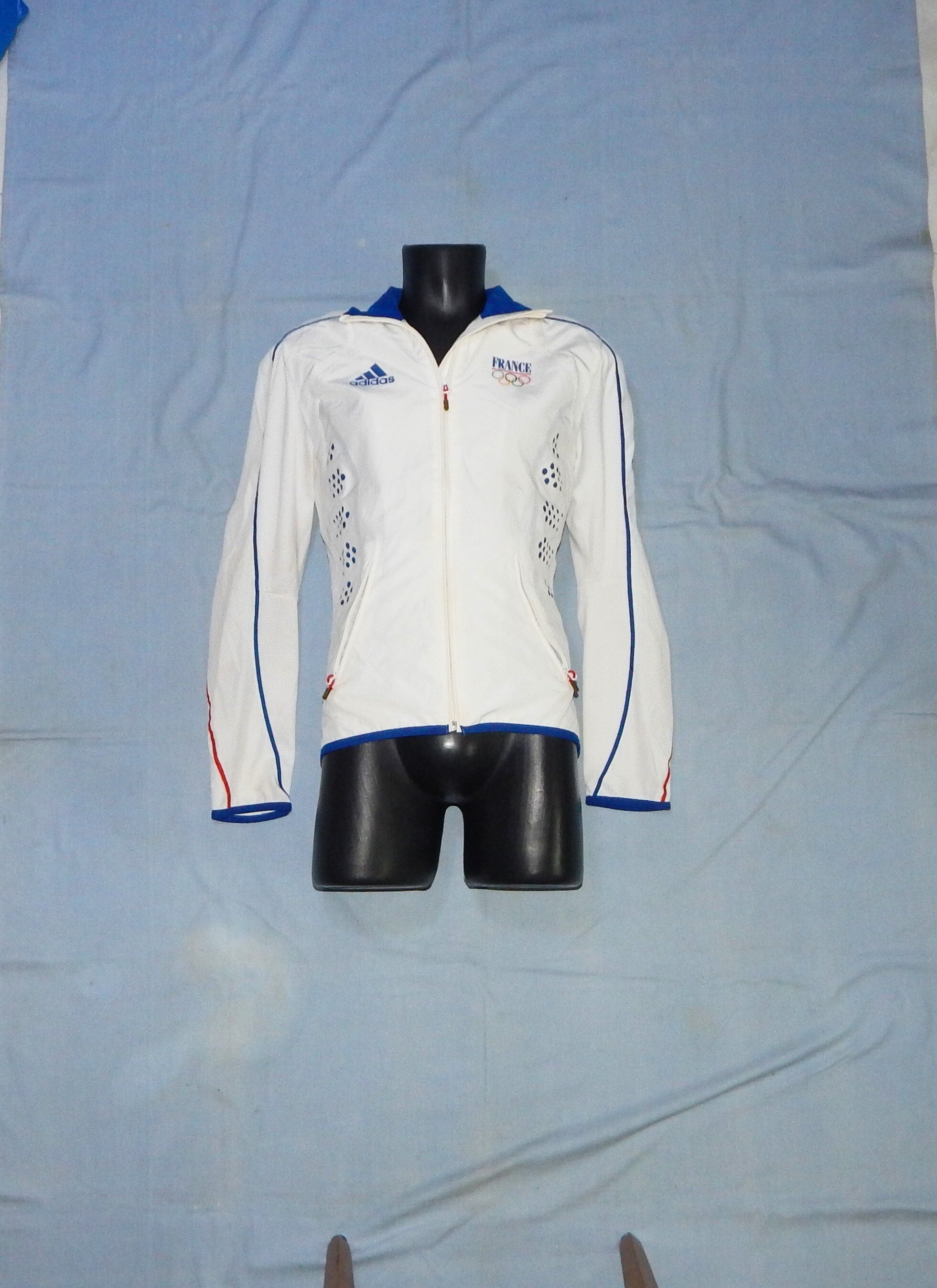 ADIDAS France Vintage 2000s Official Olympics Track Jacket