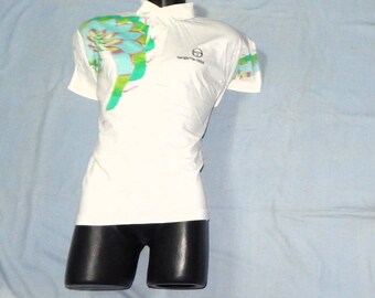 Sergio Tacchini Sampras Vintage 90s Men's Tennis Cotton Polo