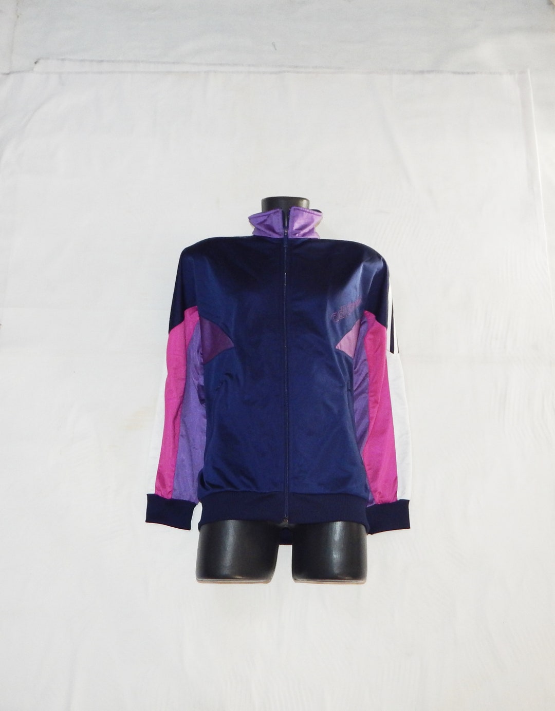 Adidas Vintage 90s Trefoil Adult's Tracksuit Top Jacket, Label Size D 4 ...