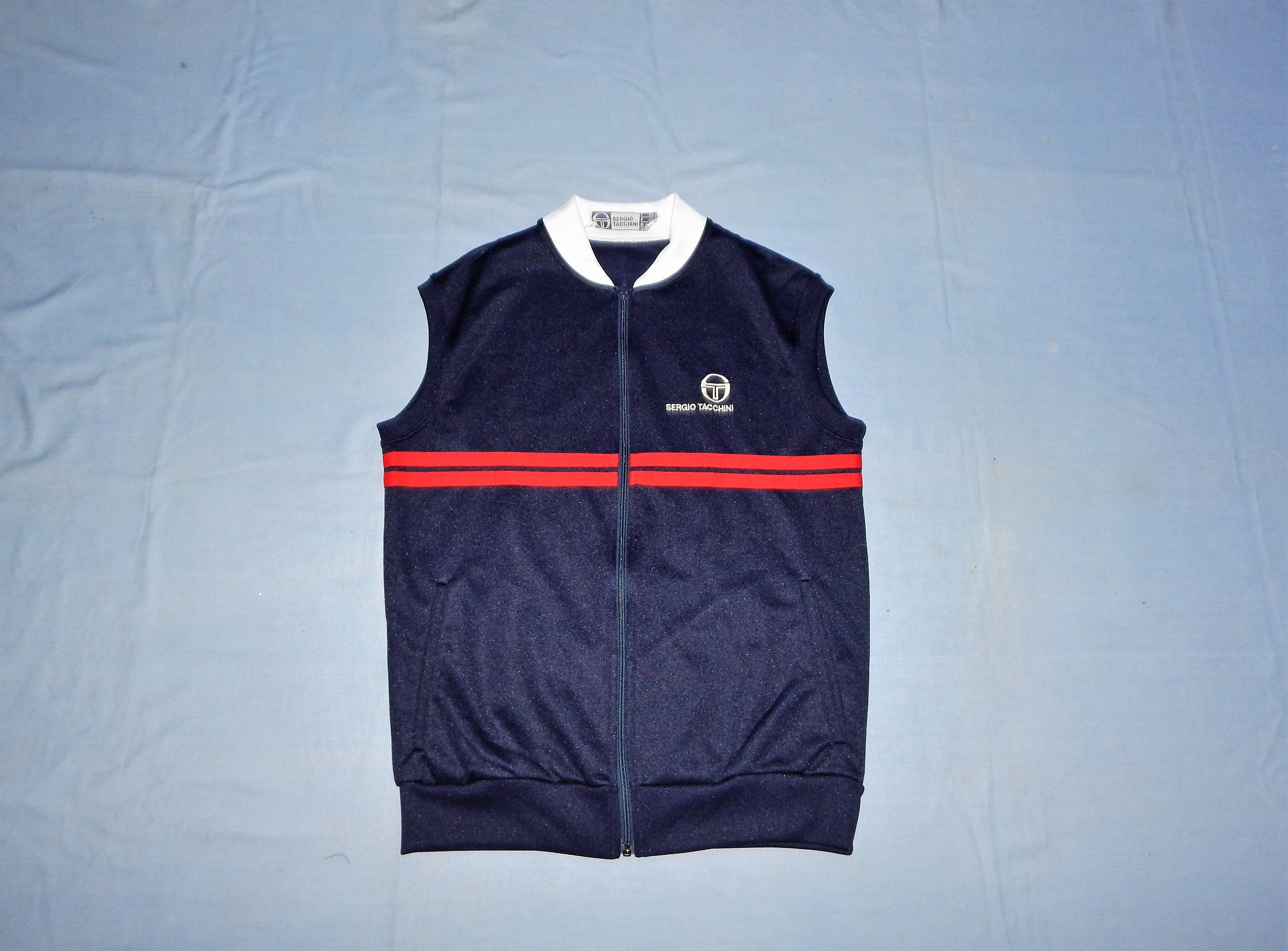 Maillot Vintage Sergio Tacchini McEnroe Era - Années 70/80 - Chemise Tennis Italienne Rare