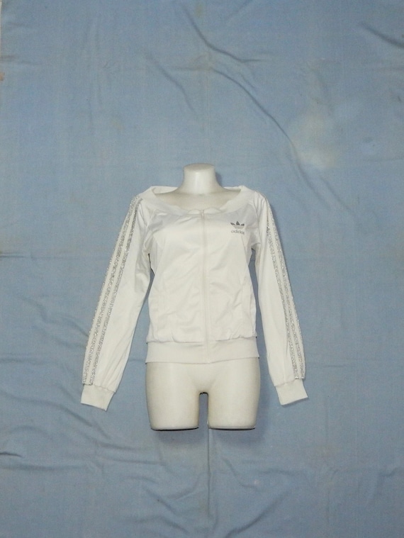 トップス 80's adidas \"silver tag\" track jacket adidas Performance Adilenium Teamgeist Oversize Women's