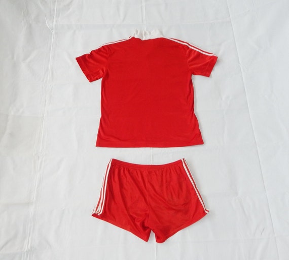 ADIDAS Vintage 1980s Rare by Ventex Football Team Set Shirt and