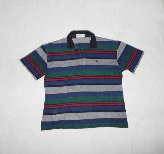 Burberry of London Vintage 80s Rare Men's striped… - image 2