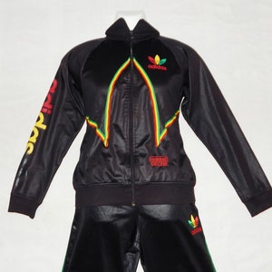 Alcanzar episodio Perder ADIDAS Chile 62 Rasta Modelo Vintage Adultos' Tracksuit - Etsy España