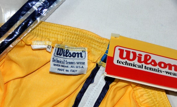 WILSON Vintage 90s Rare New With Tags Running Ten… - image 6