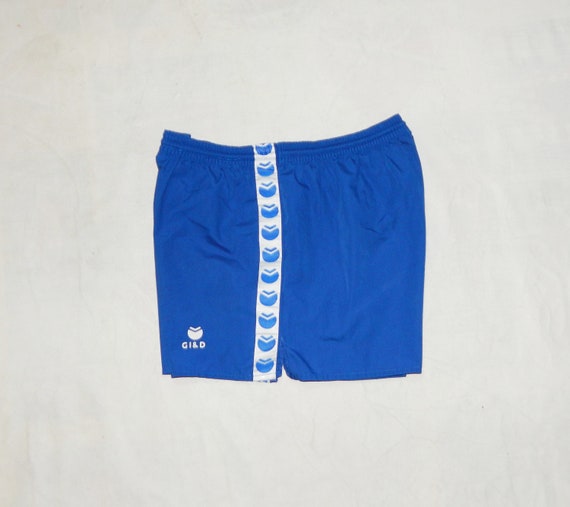 Vintage 70s GI DI Italia Men s Football training Cotton Short Shorts.size XL L usa Blue Etsy Israel