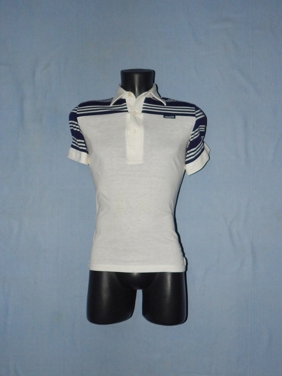ADIDAS Vintage 70s Trefoil Boys Men's Tennis Polo Shirt. - Etsy Australia