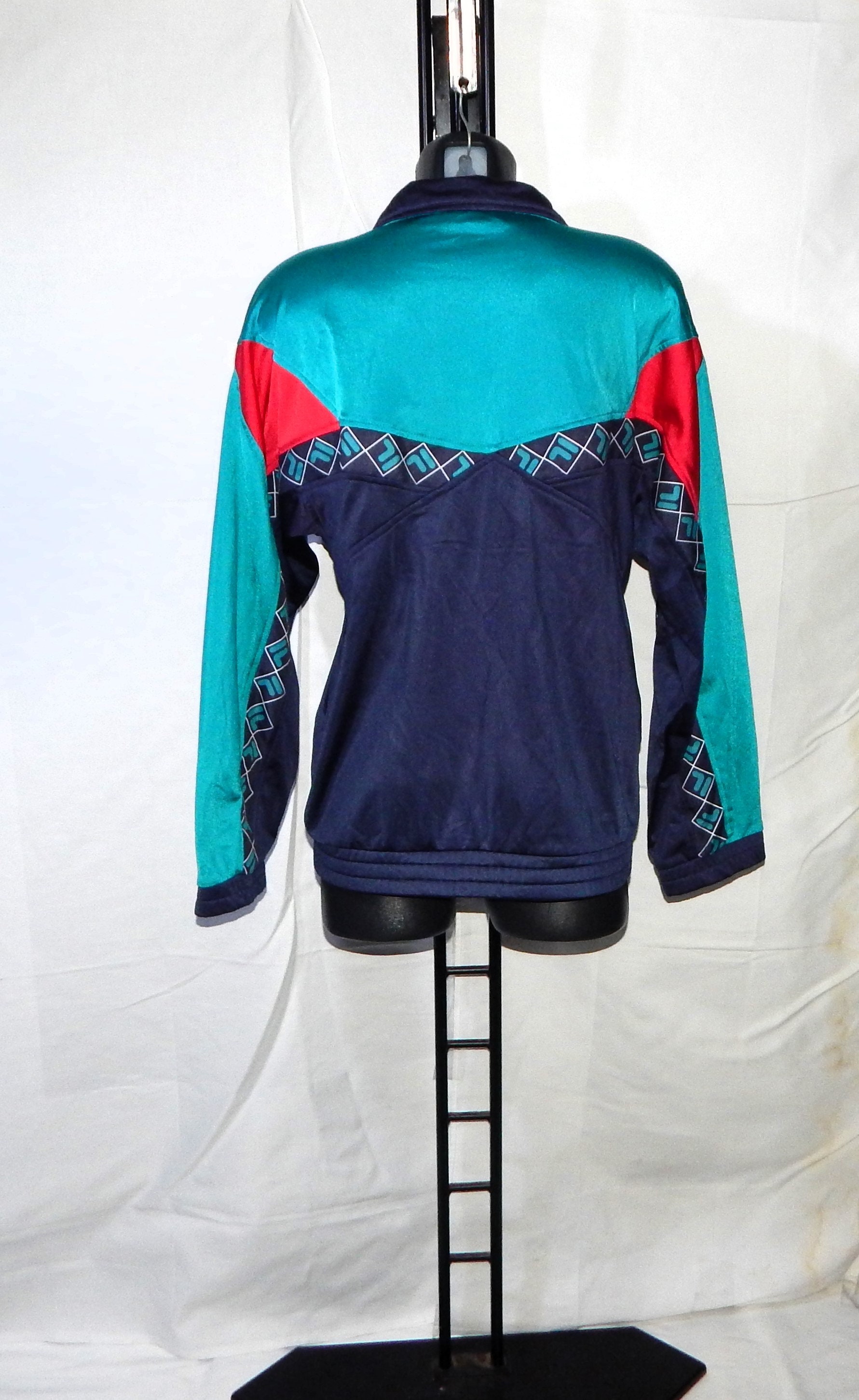 FILA RARE VINTAGE 90s Adults' Tennis Sport Tracksuit Top Jacket