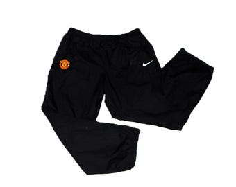 Chándal de fútbol Nike Vintage 2000 del Manchester United FC para adultos. Talla XXL. Color negro.
