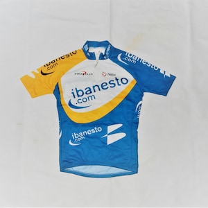 Maillot cyclisme vintage manches courtes Caisse d'Epargne Nalini